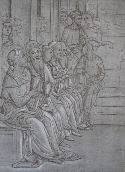 Saint Catherine disputing with the Doctors